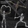 Lightweight Sturdy 3D Printed Skeleton Model Movable Joint Skeleton Toy  Prank Gift