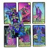 Neon Rider Tarot Cards Game After Divination Deck English Versions Edition Oracle Board Playing Table Game for Party