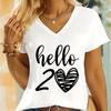 Женские футболки Hello 50 Базовая Классическая Графическая Ретро Подарок на День Рождения для Мамы Женская Одежда Подарок на 50-летие Футболка FeУнисекс