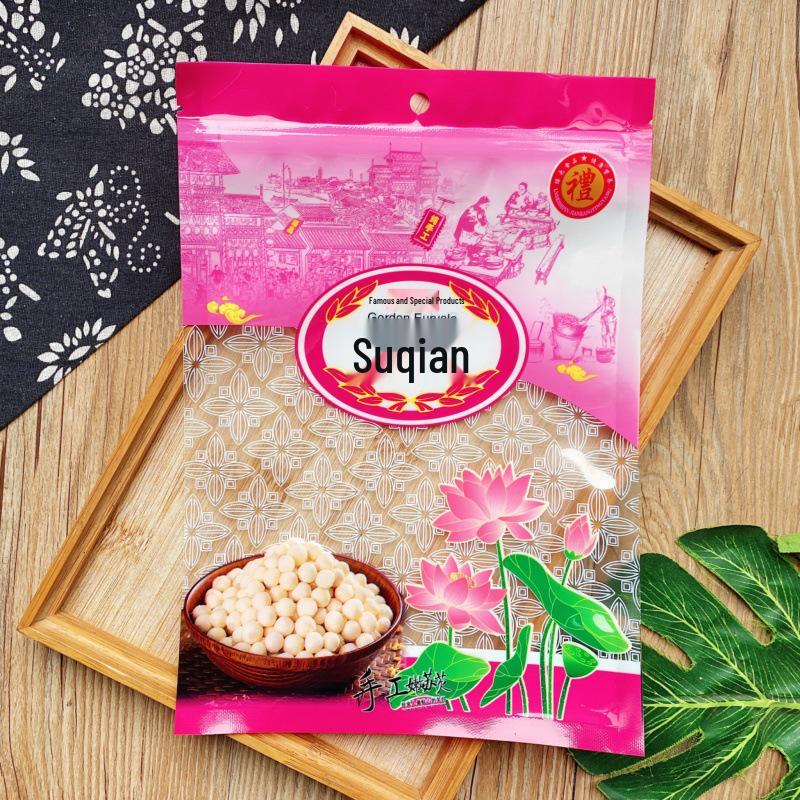 500g Thickened Natural Flavor Lotus Seeds in Self-Sealing Bag
