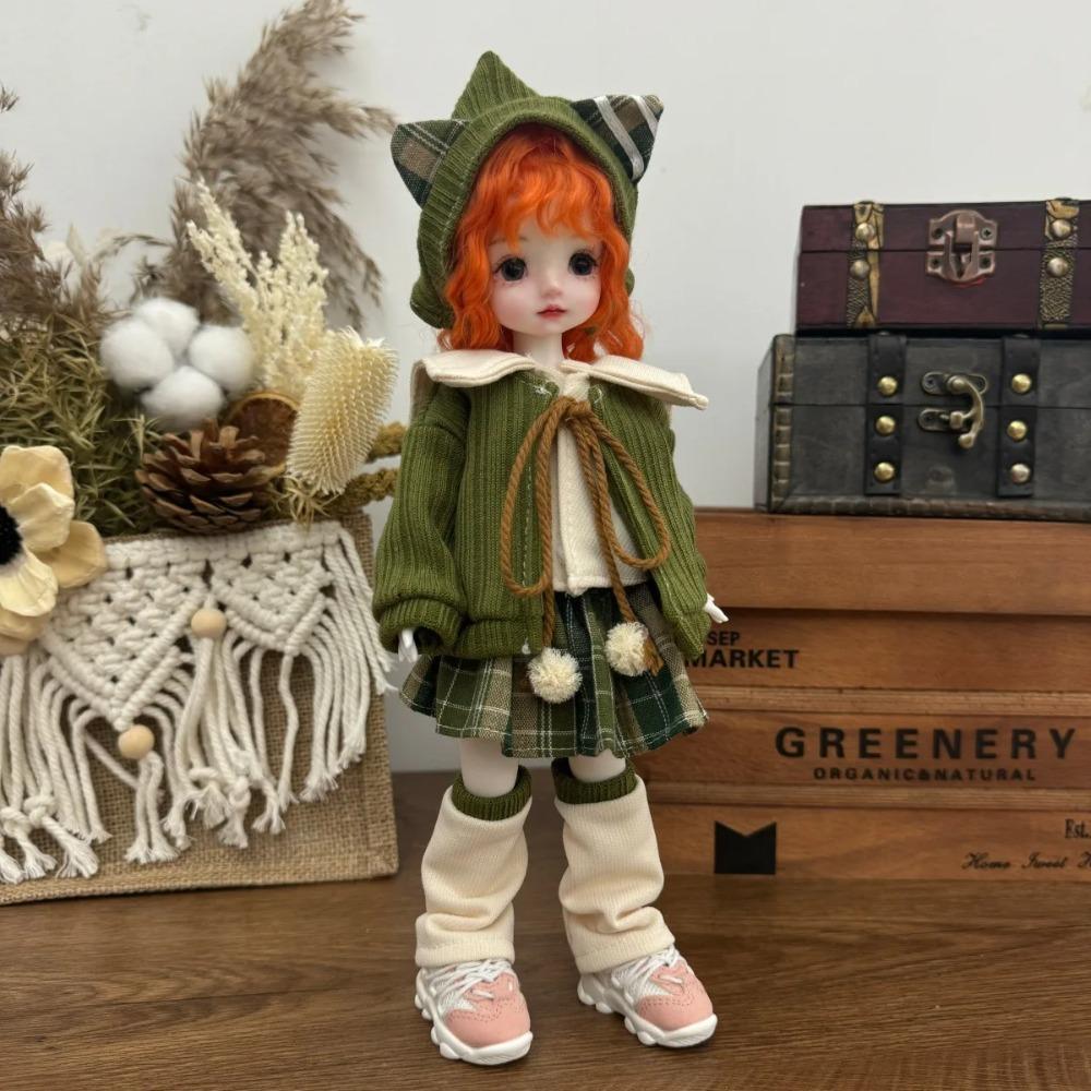 Новая 6-точечная одежда для BJD 30 см Одежда для кукол Костюм для переодевания Одежда BJD Аксессуары для кукол Призрачная мать Комбинезон