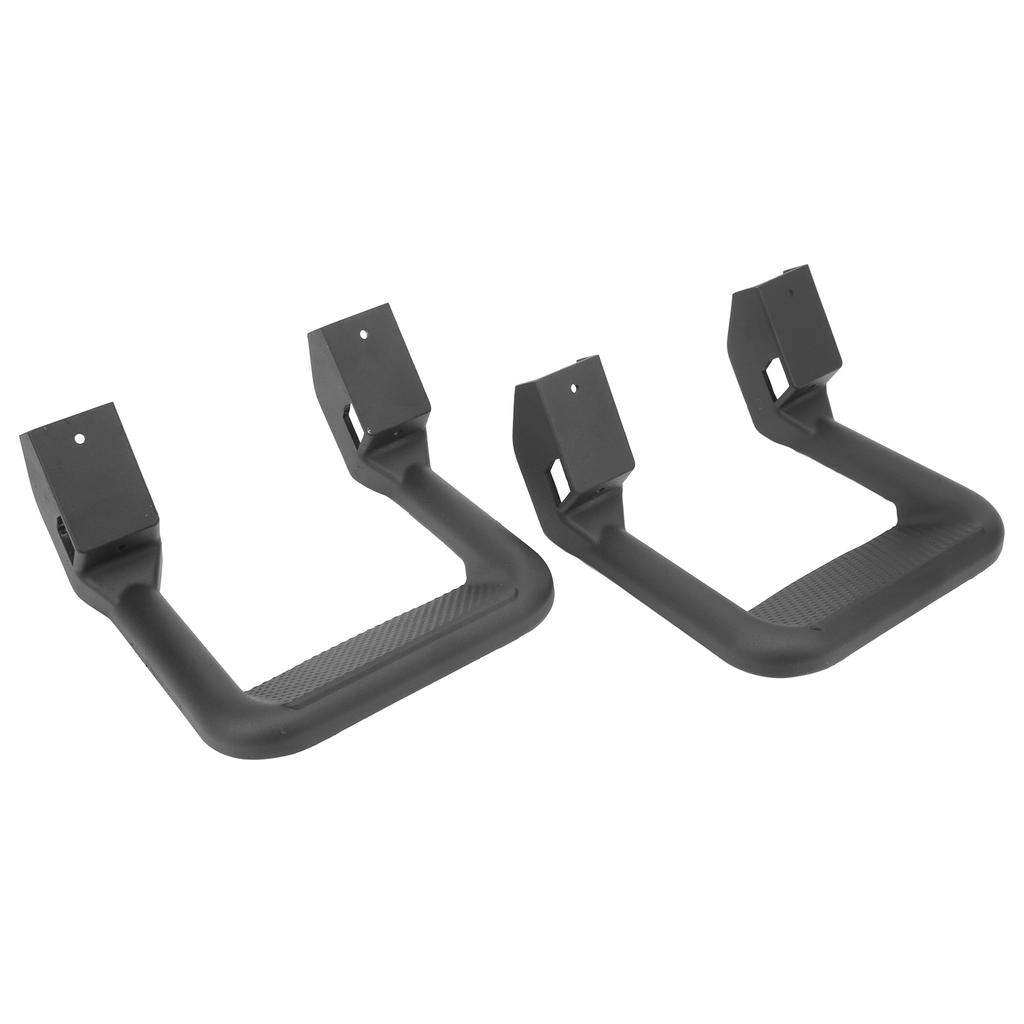 Комплект боковых подножек для грузовика, черное порошковое покрытие, литой алюминий, прочная противоскользящая накладка, универсальная посадка, замена для Chevy