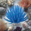 Silicone Sea Anemone Realistic Blue Actinian Fish Tank Flexible Actinia