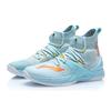Li Ning Блокада Амортизация Скользкие Устойчивые к истиранию Высокие Баскетбольные кроссовки Мужские Синие ABAP057-3
