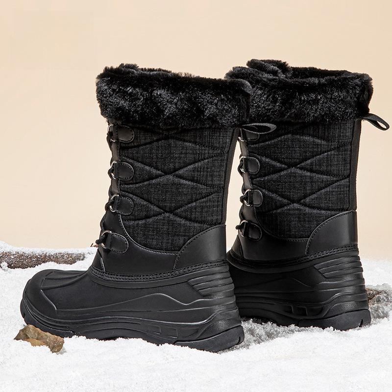 Мужские зимние ботинки Habibear для сноуборда — мягкие, теплые, с большой головой