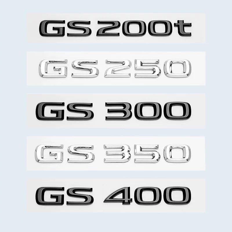 Совместимо с задним шильдиком Lexus GS350, GS250, GS300, GS400, GS430: Эмблемы с буквами и смещением