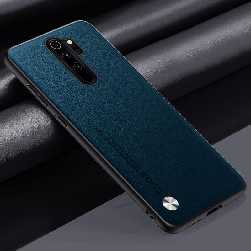 Роскошный чехол из искусственной кожи для Xiaomi Redmi Note 8 Pro, матовый силиконовый защитный чехол для телефона Redmi Note 8T 8 2021 Note8