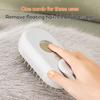 New Cat Dog Pet Spray Massage Brush One Button Steam Spray Folding Rotatable Floating Hair Bath Hair Removal Brush Comb
