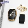 Для Renault Clio Logan Duster Megane Sandero Kangoo Laguna Espace Fluence Modus 2 Кнопки Чехол для Автомобильного Ключа Защитный Чехол-Сумка для Ключа