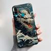Phone Case For ZTE Blade A7 2020 Soft Silicone Black Case Dream Pattern Rabbit Silver Beach Shockproof Shell Blade A7 2020 Cover