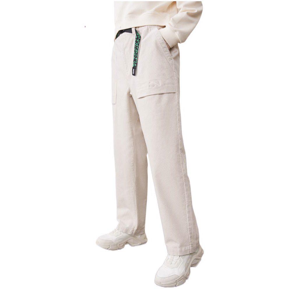 ANTA Life Collection Casual Pants Unisex Gray Moderate Straight Fit Pants 172248527-1
