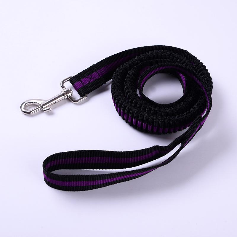 Elastic Shock Absorbing Durable Expandable Tactic Dog Leash Bungee Lead Adjustable Stretch Pet Rope