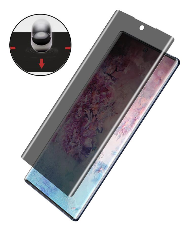 2 шт., антишпионское закаленное стекло, полное покрытие, изогнутая защитная пленка для экрана, конфиденциальность для Samsung S22 S21 S20 S10 S8 S9 PLUS S10E ПРИМЕЧАНИЕ 20 10 9 8