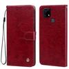 Винтажный чехол-книжка из ПУ кожи с текстурой Crazy Horse для realme C25s, C21, C15, Narzo 30A, с 20 отделениями для карт, подставкой, противоударной защитой