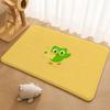 Duolingo Owl Duo 2 Floor Mat Floor Mat Soft Flannel Non-Slip Door  Rug for Living Room