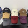 Spring and Autumn New Hat Women's Korean Niche Soft Top Baseball Cap Outdoor Versatile Face Small Shade Cap Men