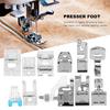 11Pcs/Set Multifunction Household Sewing Machine Presser Foot Tool Kit Accessory