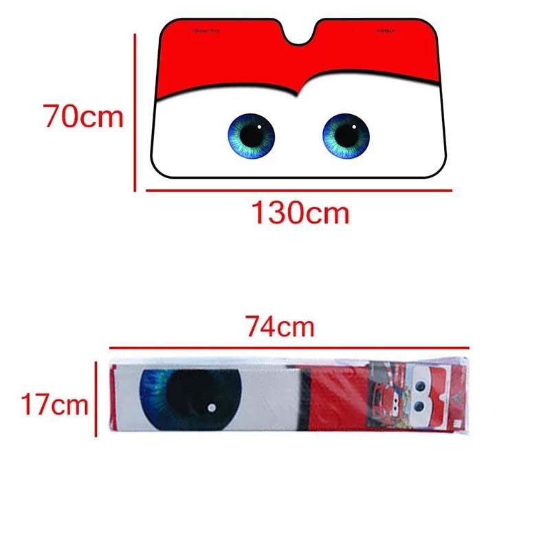 Cool Your Car Instantly Funny Eyes Windshield Shade Sunshade Blocks UV Rays and Folds for Easy Storage Accessories amabilis Updated