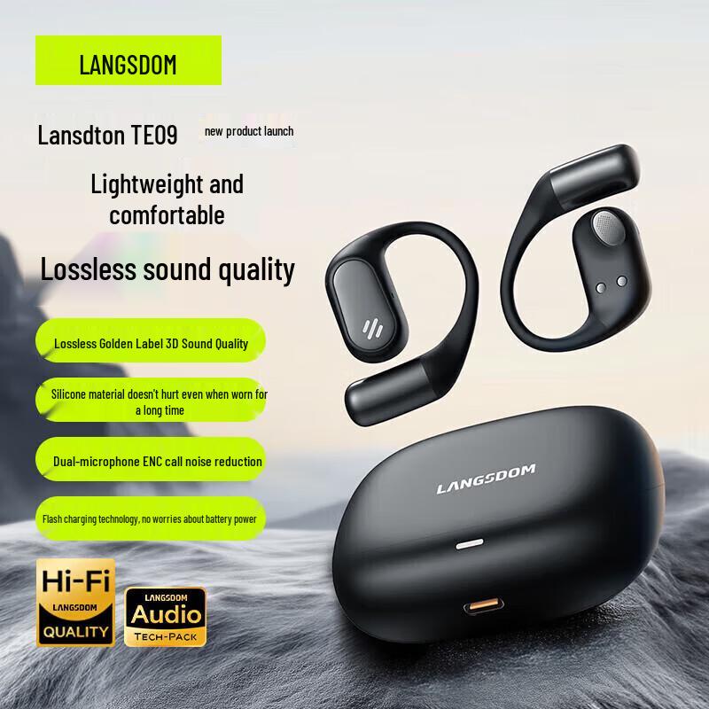 Lanston TE09 Open-Ear Bluetooth Sports Headphones