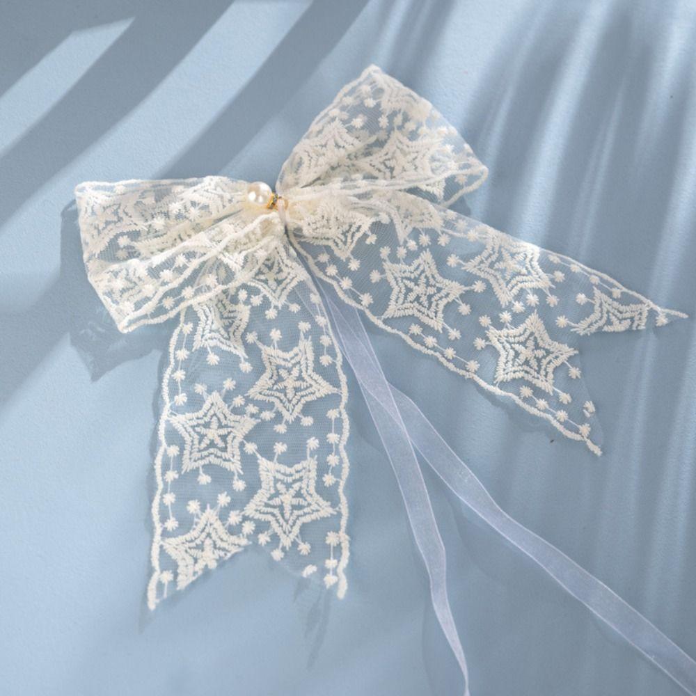 2Pcs/set Lace Bow-knot Curtain Strap simple Curtain Holders  Living Room Home Decor