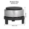 300W Mini Electric Stove Iron Hot Plate Tea Coffee Pot Warmer Heater for Home Office Dormitory Coffee Heater Electric Tea Warmer