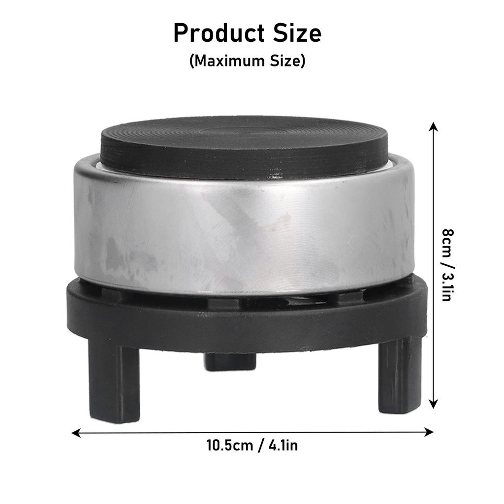 300W Mini Electric Stove Iron Hot Plate Tea Coffee Pot Warmer Heater for Home Office Dormitory Coffee Heater Electric Tea Warmer