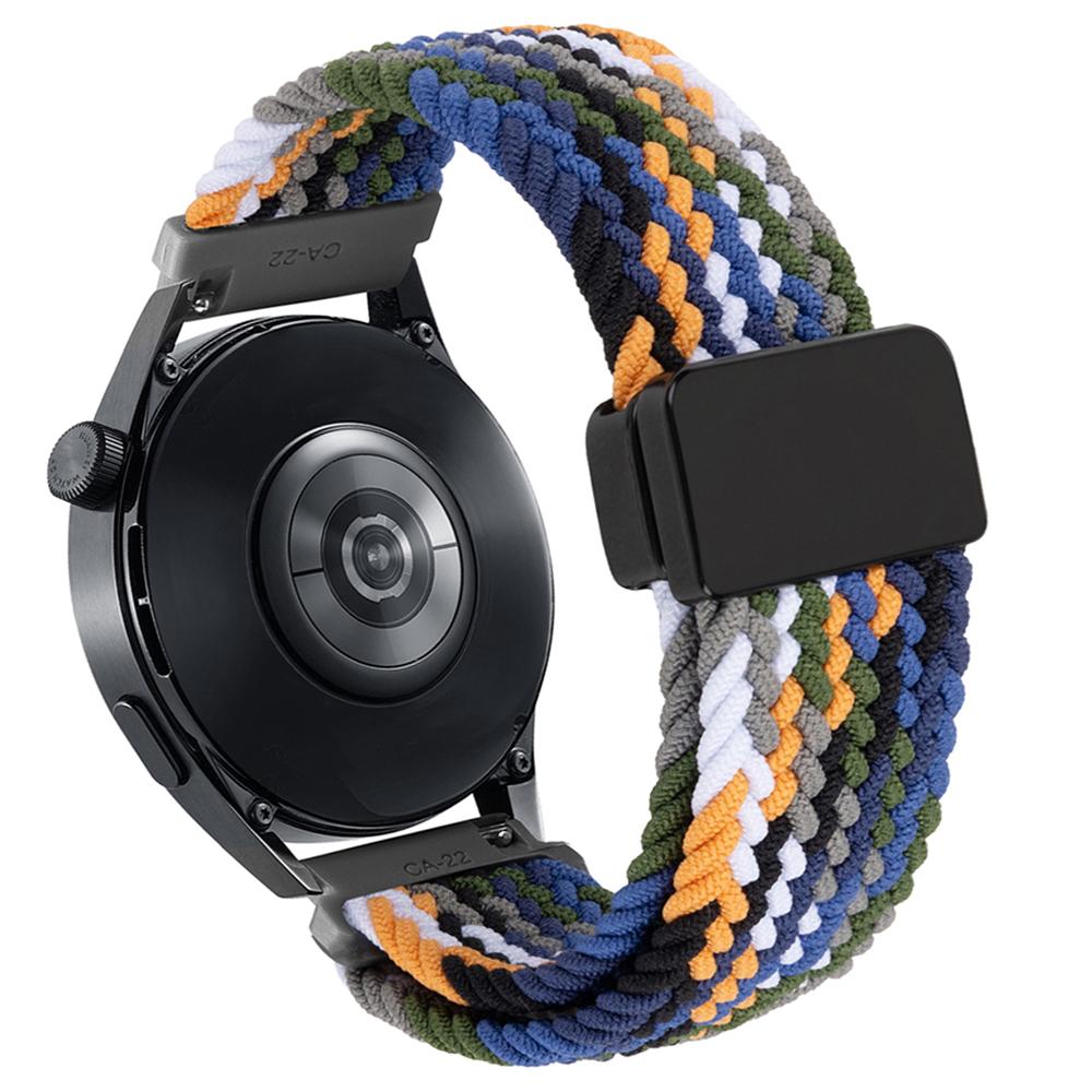 Нейлоновый ремешок с магнитной пряжкой 20 мм 22 мм для HUAWEI WATCH 5 GT6 Pro GT 6 5 4 3 2 46/42 мм Плетеный ремешок для часов AMAZFIT BALANCE 2
