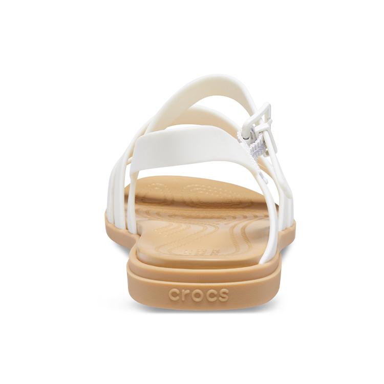 Crocs Римские сандалии Тулум Женские Устрица 206107-1CQ