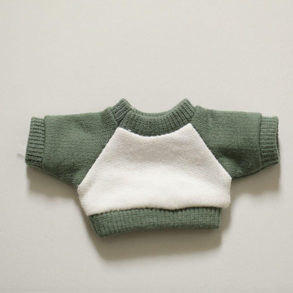 Casual Wear Sweatshirt Outfits Handmade Dolls Tops New Dolls Accessories for 10cm Cotton Dolls