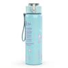 1PC You Are Enough Inspirational Quote 750ml Color Plastic Sports Water Bottle Leakproof Flip Straw Lid Suitable for Sports Office Home Use
