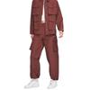 Nike Спортивная одежда Всё Тканое Брюки-карго Женские Темно-красный/Белый Цвет HM6977-619