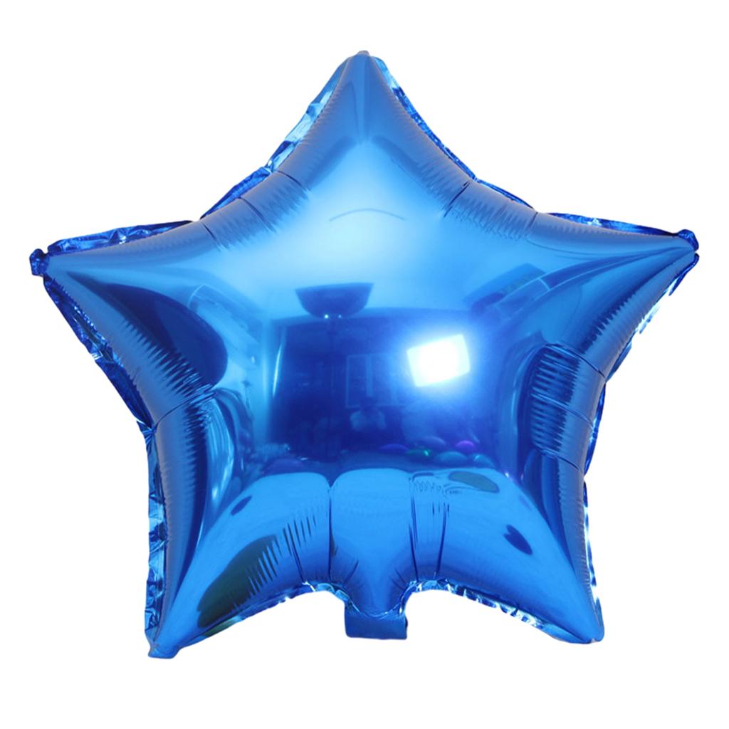 1 шт. Набор 18 дюймов Красные алюминиевые фольгированные шары в форме звезд для вечеринки по случаю дня рождения Фольгированные шары в форме звезд Фольгированные шары в форме звезд