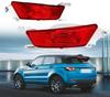 Left + Right Rear Bumper Fog Lamp Light Lens Fit For Range Rover Evoque 2011-2018