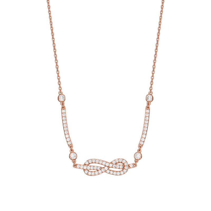 Emporio Armani Love Series Infinite Love Brass Necklace Women necklace Rose-Gold EGS3108221