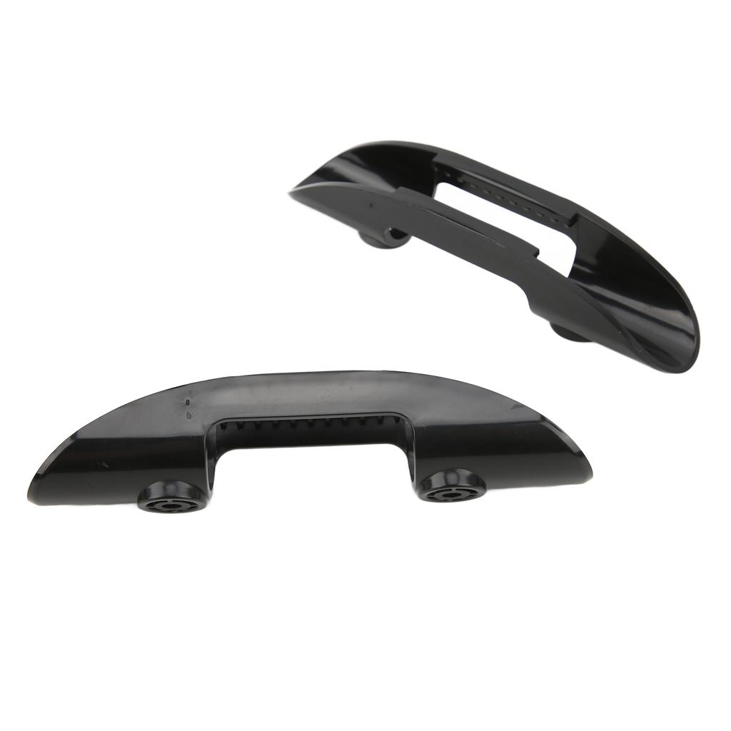 2PCS Kayak Paddle Holder Clip Black Corrosion Resistant Plastic Universal for Ships
