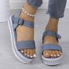 Мода Женская мода Массивные сандалии на платформе 2025 Лето Толстая подошва eva Клоги Садовая обувь для женщин Уличные Нескользящие Пляжные шлепанцы