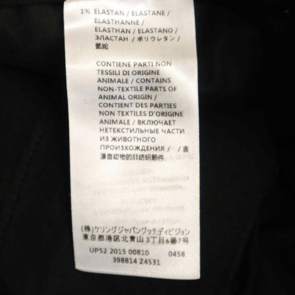 GUCCI Made in Italy Wool Blend Slacks pants 44 blue Men's Used