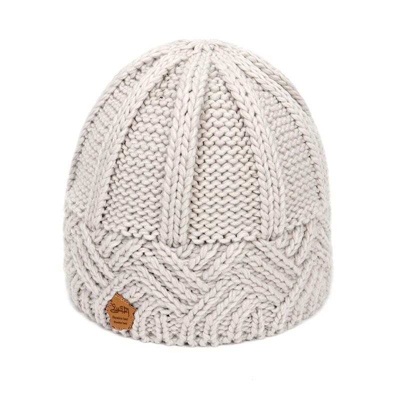 Winter Autumn Knitted Beanie Stretchy Hat Casual Cap Warm Femme Bonnet Women Hats Ladies 8 Color