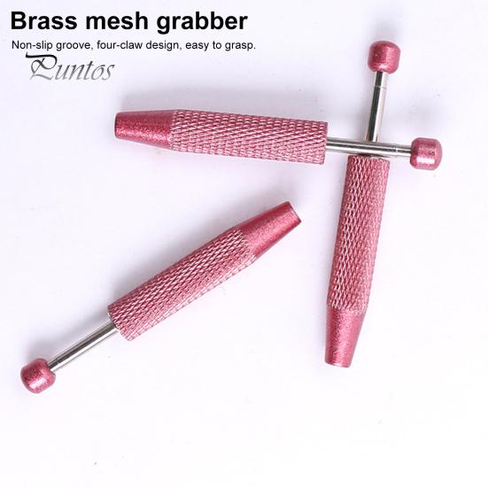 1/2/3 шт. инструмент для захвата ювелирных изделий, латунный алмазный пинцет с 4 когтями, портативный выдвижной захват для точной работы, ремонт ювелирных изделий своими руками