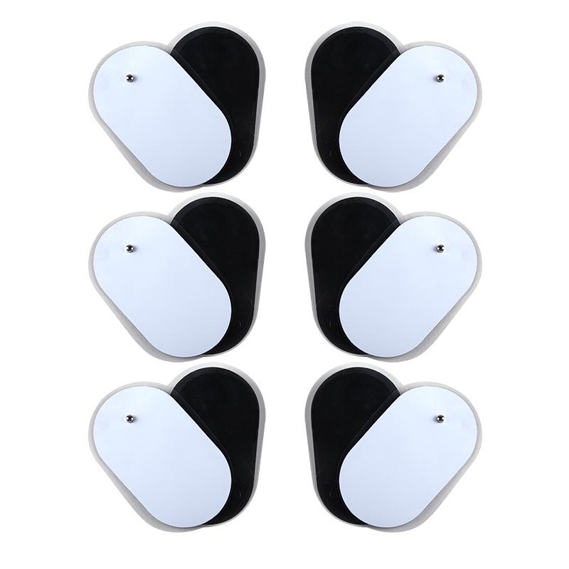 Электродные подушечки для миостимулятора Tens EMS, патчи для массажа, многоразовые, сменные, самоклеящиеся гелевые патчи для физиотерапии