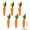 Easter Carrot Ornaments Foam Artificial Carrots Easter Tree Hanging Pendant Home Decoration Kids Birthday Party Favors Gifts