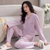 Island Fleece Pajamas Women'S Autumn And Winter Thin Fleece Warm Fleece Can Be Worn Outside Coral Fleece Loungewear Set