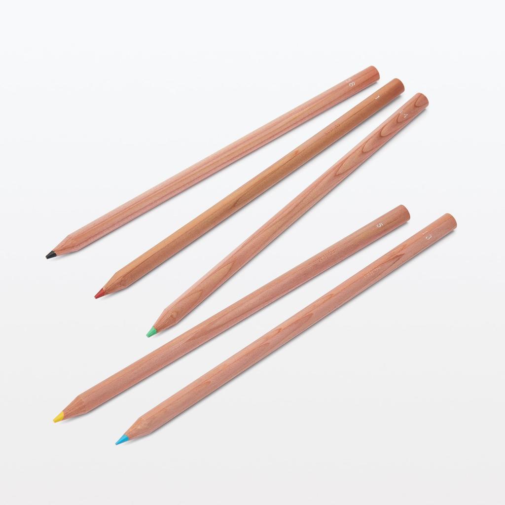 MUJI Цветные 36 Бумажный тубус NFB15A6S Карандаши, Цвета, Пенал,