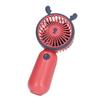 Ручной вентилятор USB зарядка портативный мини красный рог животного милый стиль работающий от батареи вентилятор для Tr