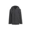 Originals X HAMCUS FW23 Трехполосная спортивная куртка с капюшоном Куртка унисекс Темно-черный IX7079