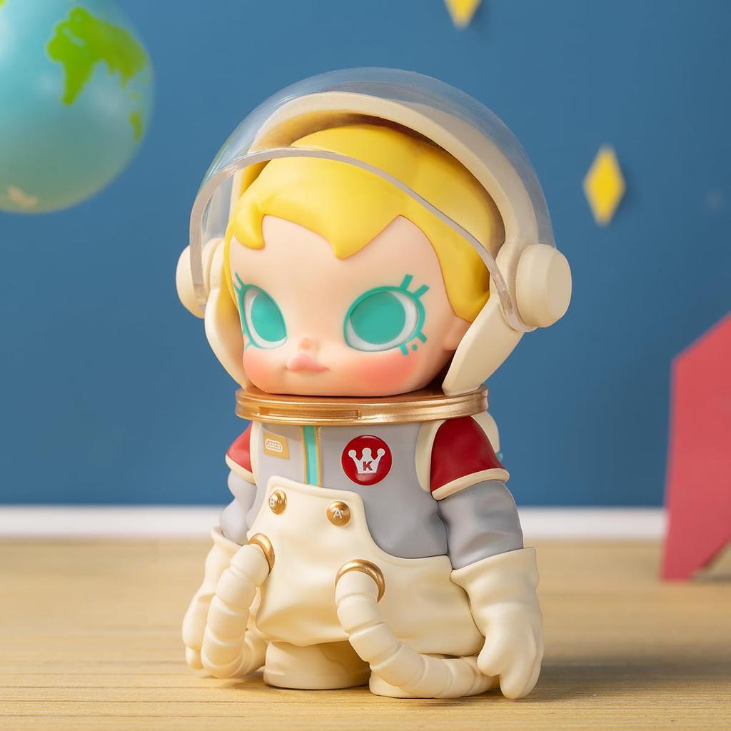 POP MART Baby Molly When I was Series Popmart Gacha Gacha Blind Box Figure Пластиковая модель Премиум-игрушка Мягкий винил ПВХ Оригинальный персонаж День рождения