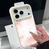 Ретро Чехол с Мраморным Рисунком для iPhone 17 18 Pro Max Силиконовый Чехол с Текстурой Кожи для iPhone 16 15 14 13 Pro Max 16E 17E