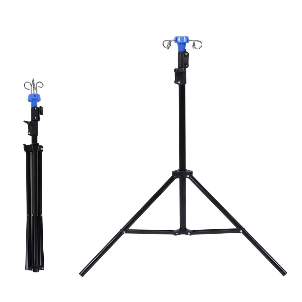 Штатив для внутривенных вливаний с крючком из АБС-пластика, складная напольная стойка для внутривенных вливаний для клиники