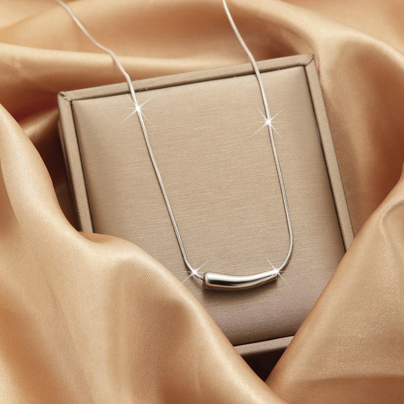 Luxury Shiny Stainless Steel 18k Gold Zircon Heart Butterfly Pendant Necklace Women Boutique Pearl Flower Leaf Necklace for Gift