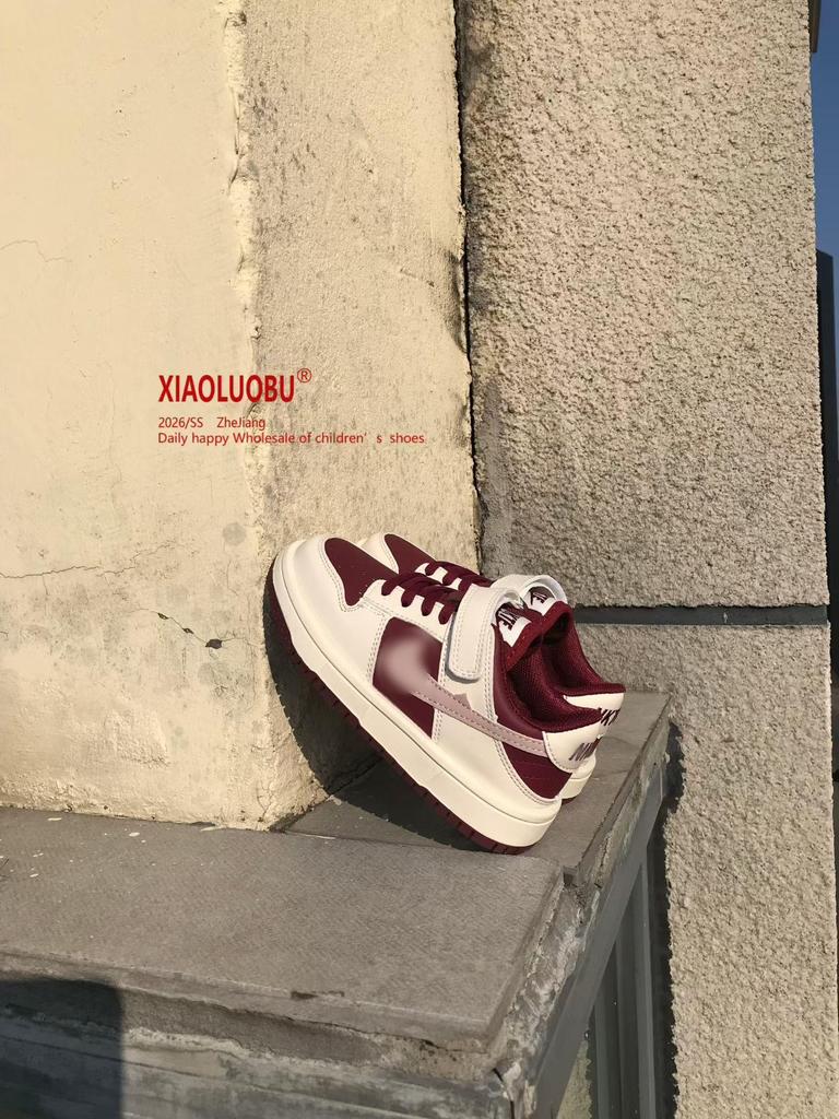 Модные нескользящие спортивные кроссовки для детей - Весна/Осень 2026, Удобный стиль AJ Board для мальчиков и девочек.